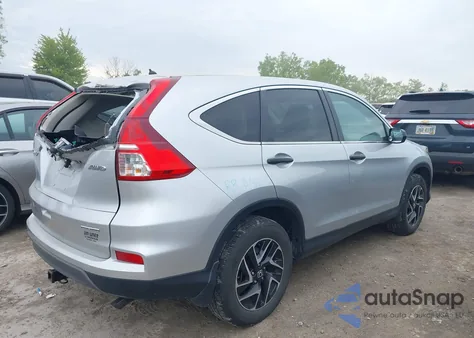 2016 Honda Cr-V Se from USA, damaged, VIN 5J6RM4H49GL055821